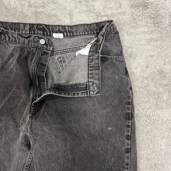 Vtg Levi's 922 Tapered Fit Leg 22 Short Black Orange Tab Jeans Baggy‎ Outdoorsy - Picture 2 of 16